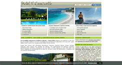 Desktop Screenshot of hotelilcaminetto.it